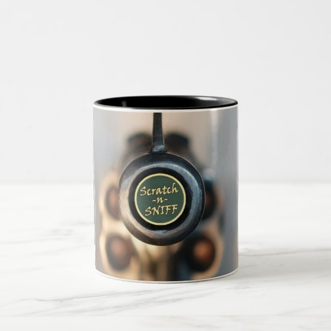 Scratch and Sniff Two-Tone Coffee Mug (Center)