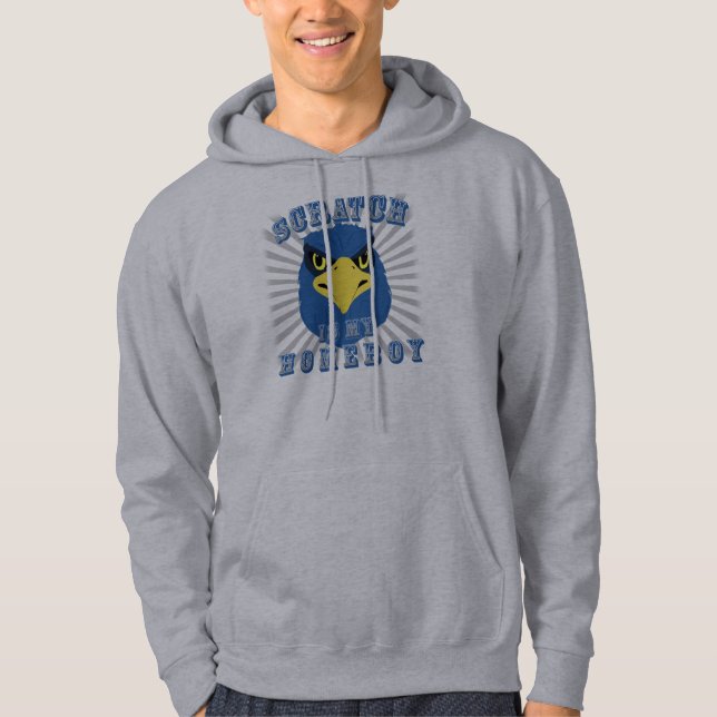 Scratch Is My Homeboy Hoodie (Front)