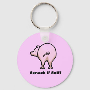 Scratch n Sniff baby t-shirt Key Ring