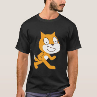 Scratch Programming Language Official Mascot Cat T T-Shirt
