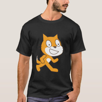 Scratch Programming Language Official Mascot Cat T T-Shirt