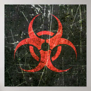 Biohazard Symbol Posters & Photo Prints | Zazzle AU