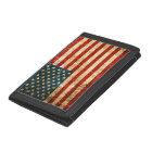 Scratched and Worn Vintage American Flag