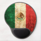 Scratched and Worn Vintage Mexican Flag