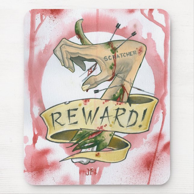 scratcher's REWARD Mouse Pad (Front)