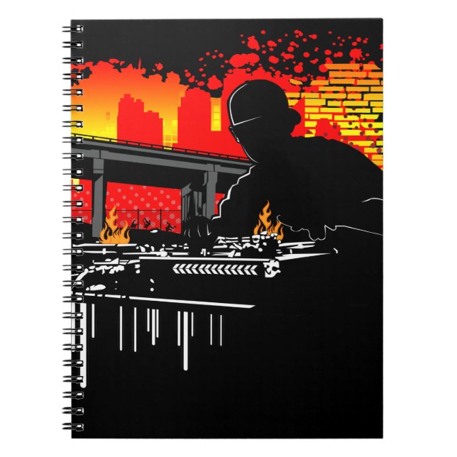 Scratching Hits Notebook (Front)