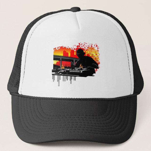 Scratching Hits Trucker Hat (Front)