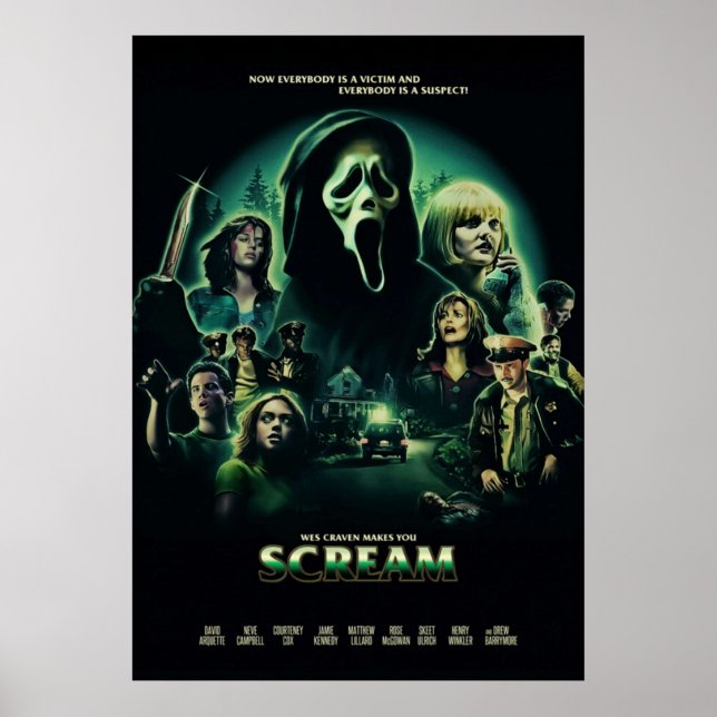 Scream 1996  poster (Front)