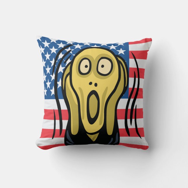 Scream American Cushion (Front)