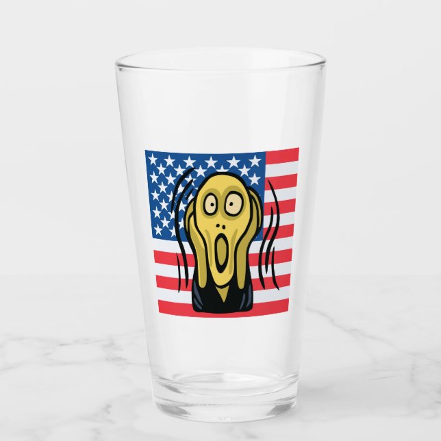 Scream American Glass (Front)
