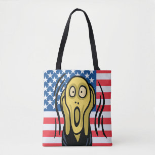 Scream American Tote Bag