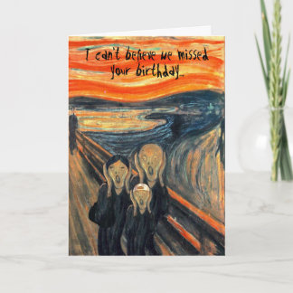 'Scream Family' Card