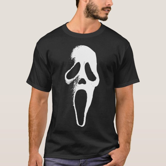 SCREAM Ghostface Scary Movies Scream Horror Hallow T-Shirt (Front)