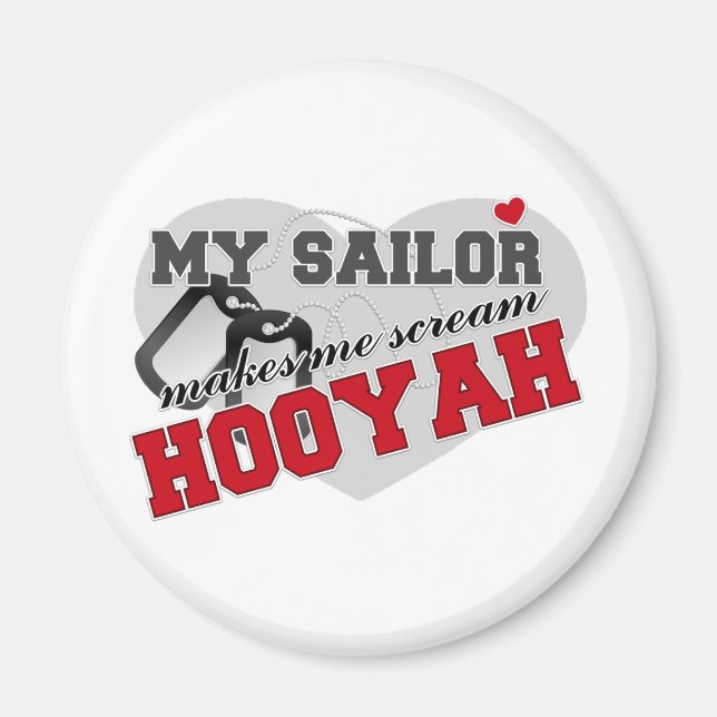 Scream HOOYAH Magnet (Front)