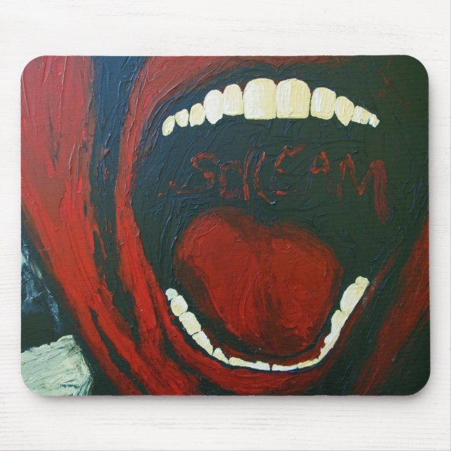 Scream Mousepad (Front)
