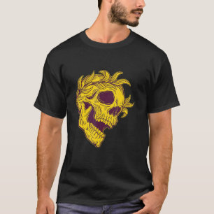 Scream Skull Heads Grunge Punk Metal T-Shirt