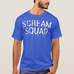 Scream Squad Group Halloween Fun Group Costume  T-Shirt
