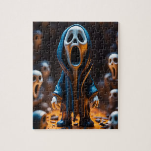 Scream Theme Figure Puzzle