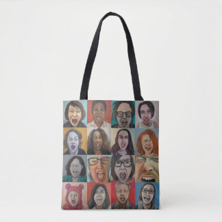 Scream tote bag