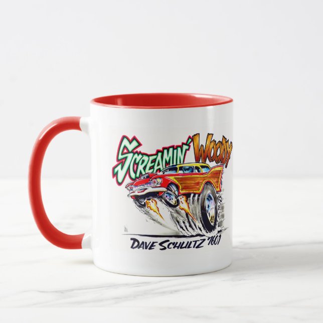 Screamin' Woody Mug (Left)