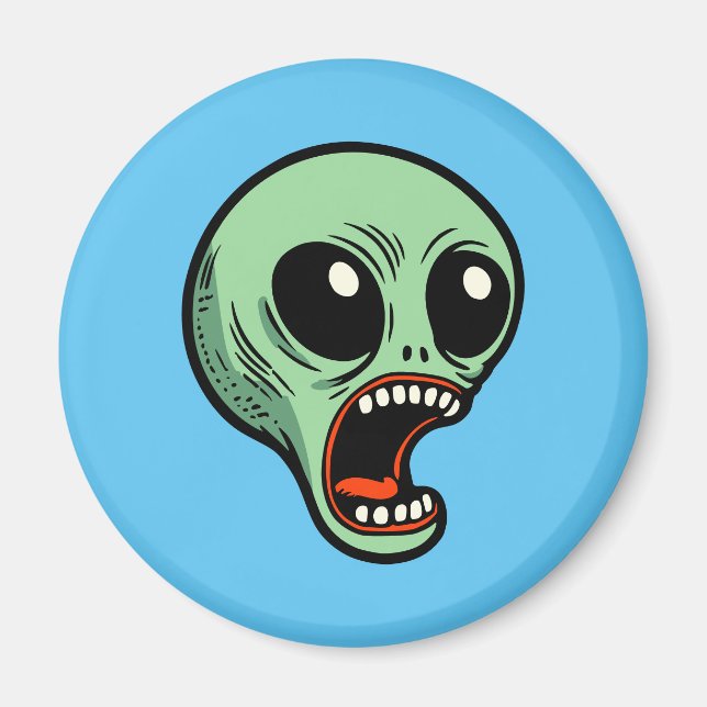 Screaming Alien Magnet (Front)