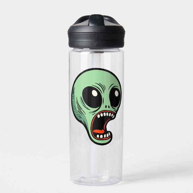 Screaming Alien Water Bottle (Front)