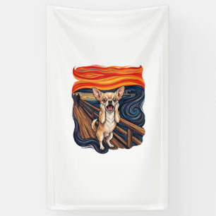 Screaming Chihuahua Dog Scream Bridge_1 Banner