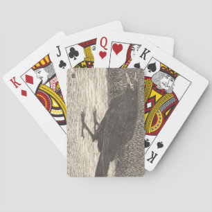 Screaming Crow (by Jan Mankes) Playing Cards