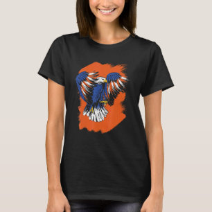 Screaming Eagle Usa Flag 4th Of July For Patriotic T-Shirt