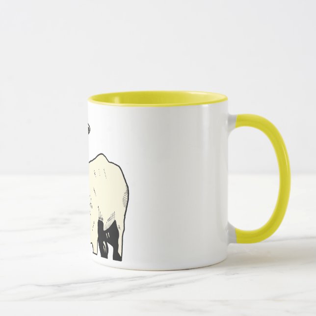 SCREAMING GOAT mug (Right)