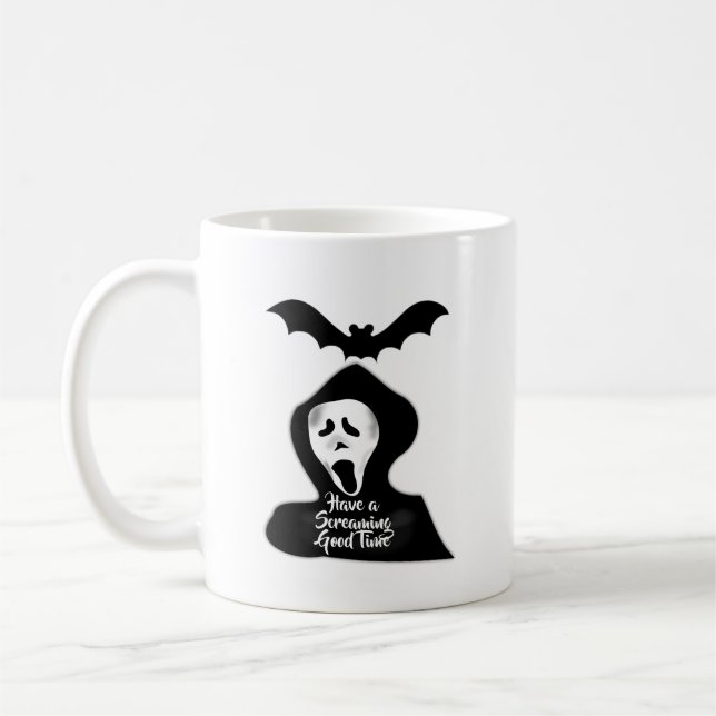 Screaming Good Time Coffee Mug (Left)