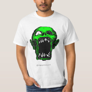 Screaming Green Zombie T-shirt