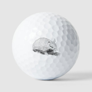 Screaming Hairy Armadillo Golf Balls