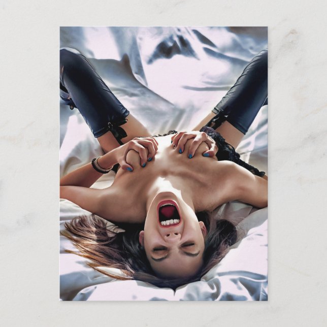 Screaming Hot Wild Women Art Photography Postcard (Front)