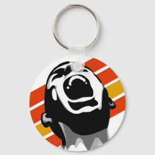 Screaming keychain