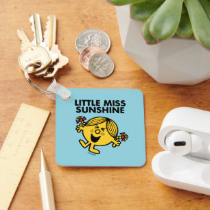 Screaming Little Miss Sunshine Key Ring