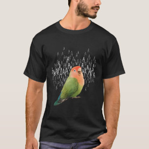 Screaming Lovebird Green Peachfaced T-Shirt