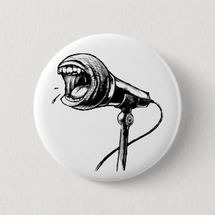 Screaming Microphone Button