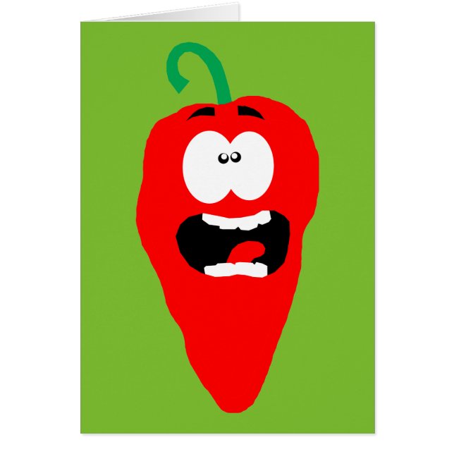 Screaming Red Hot Chilli Pepper (Front)
