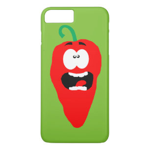 Screaming Red Hot Chilli Pepper iPhone 8 Plus/7 Plus Case