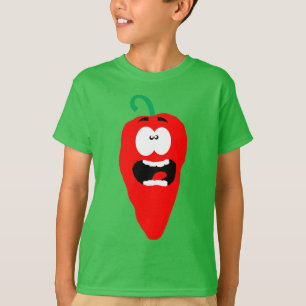 Screaming Red Hot Chilli Pepper T-Shirt