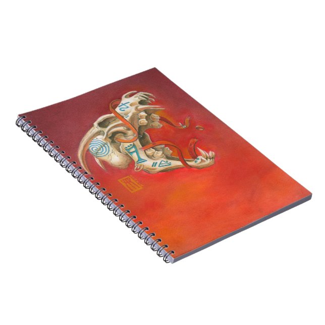 Screaming Skull Notebook (Right Side)