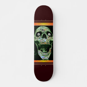 Screaming Skull Skateboard