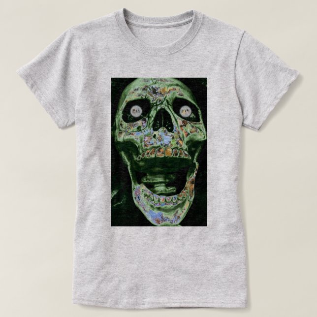 Screaming Skull T-Shirt (Design Front)
