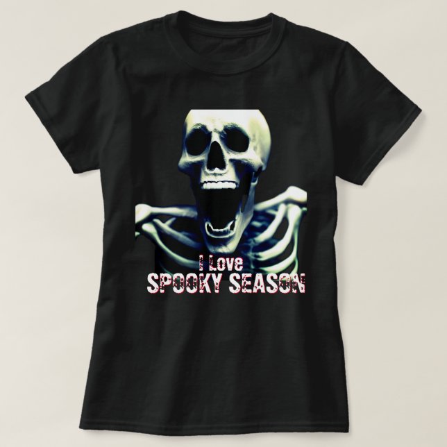 Screaming Skull T-Shirt (Design Front)