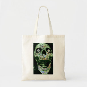 Screaming Skull Tote Bag