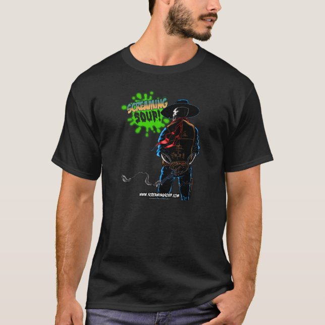 SCREAMING SOUP! Deadwest in Shadows T-Shirt (Front)