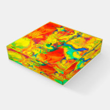 Screaming Yellow Oil and Water Don't Mix