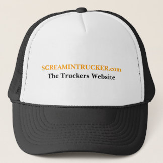 SCREAMINTRUCKER.com, The Truckers Website Trucker Hat