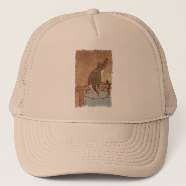 Screen Panel 1800's Trucker Hat (Front)